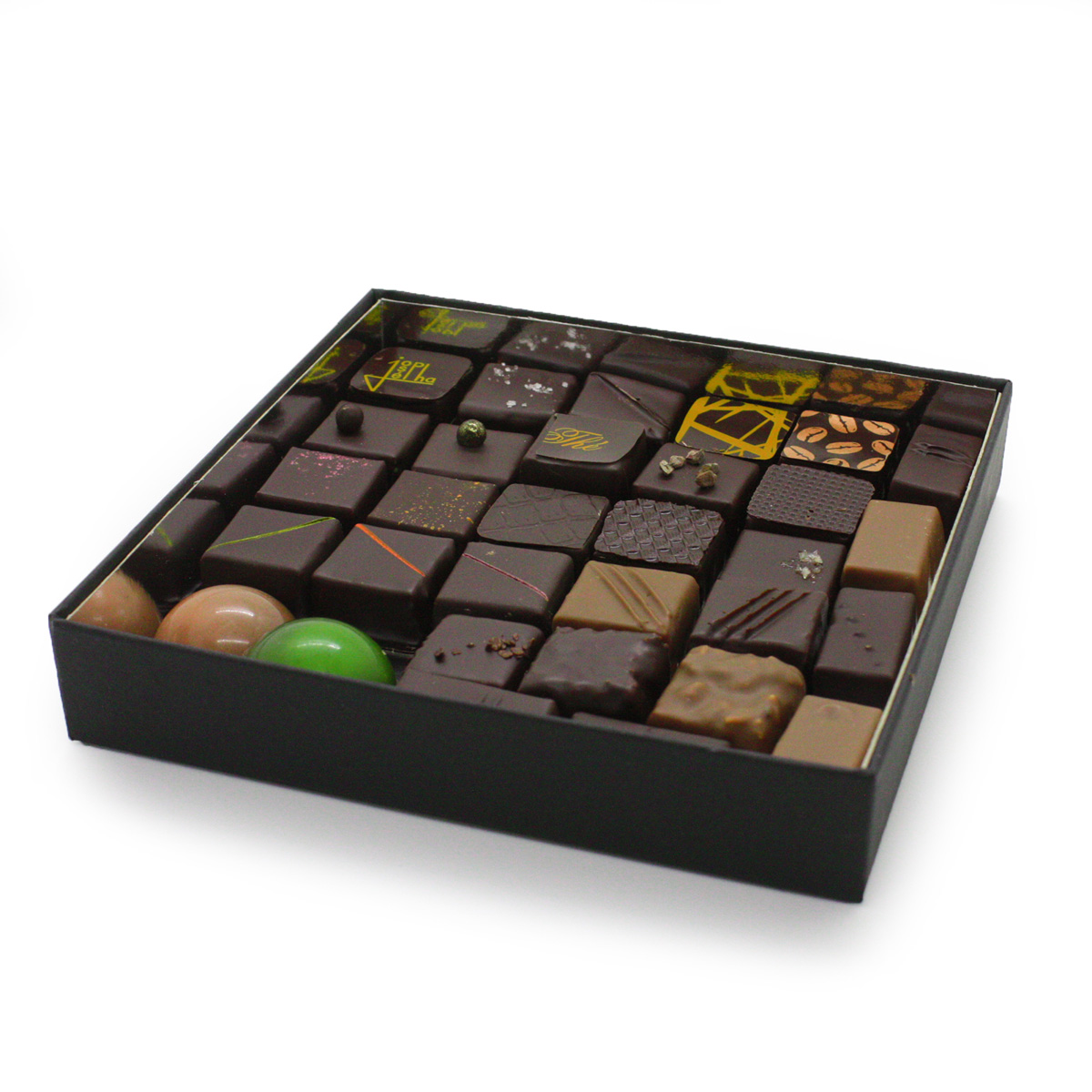 Coffret de chocolats - 25 pièces - Les chocolats de Josepha